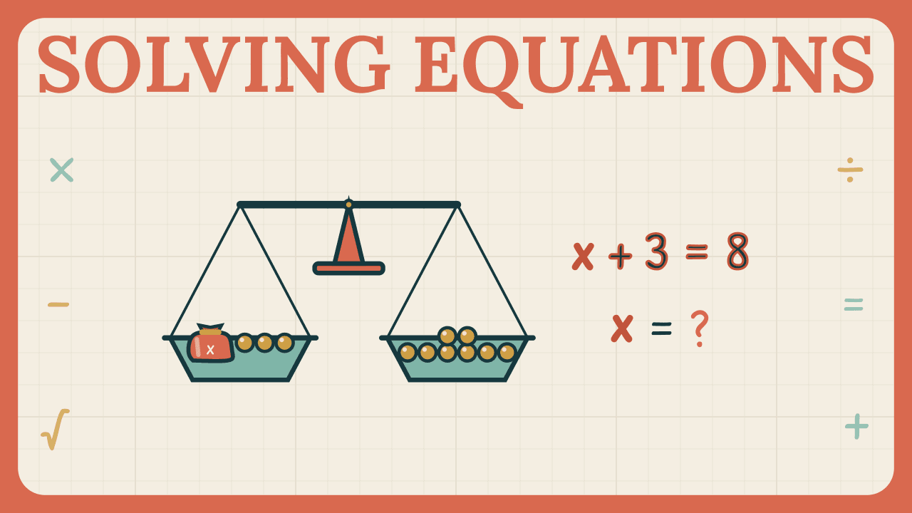 Thumbnail for How to Solve Equations | KS3 Maths